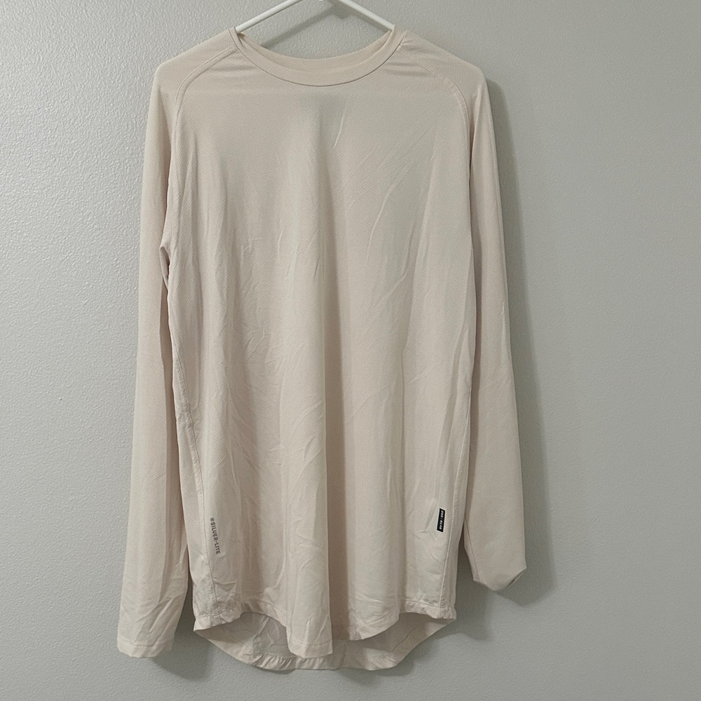 ASRV Beige Long Sleeve Tee -DSG-0149